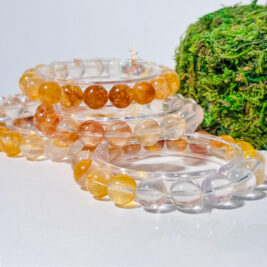 Ombre Golden Healer Bracelet: Deep Spiritual Healing & Renewal