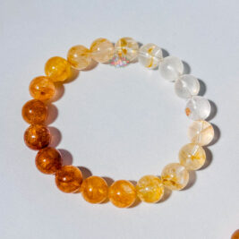Ombre Golden Healer Bracelet: Deep Spiritual Healing & Renewal