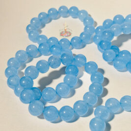 Blue Chalcedony Bracelet: Flow & Expression