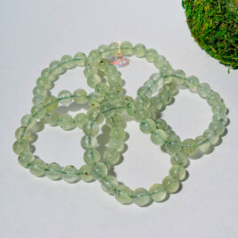 Prehnite Bracelet: Emotional Healing & Inner Peace
