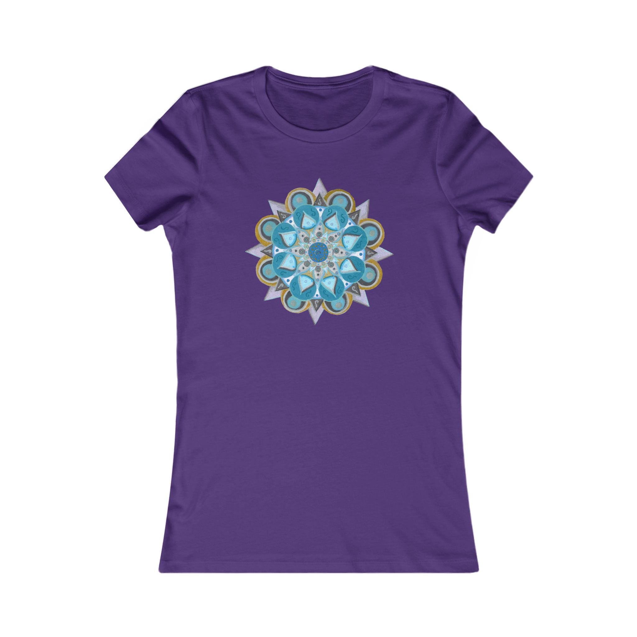 3 Chakras by breathemovedivine Mandala Women's Tee
