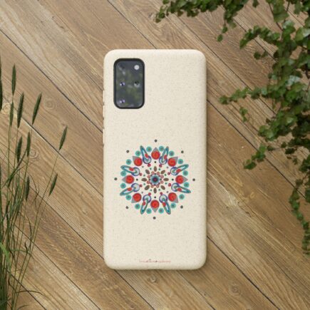 Inner Eye by breathemovedivine Eco-Friendly Case for Android with Mandala Design