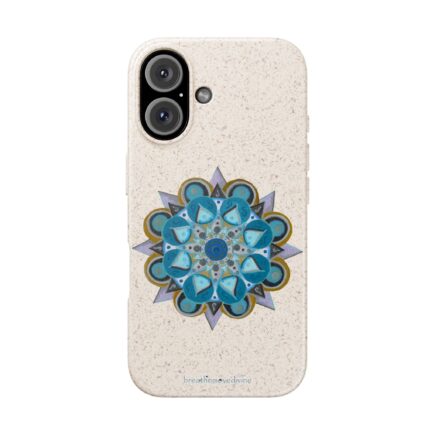 3 Chakras by breathemovedivine Eco-Friendly Case for iPhone with Mandala Design