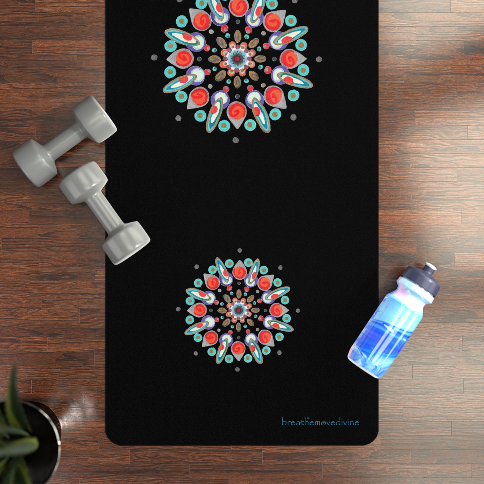 Inner Eye by breathemovedivine  Yoga Mat - Non-Slip Exercise Mat for Wellness & Mindfulness