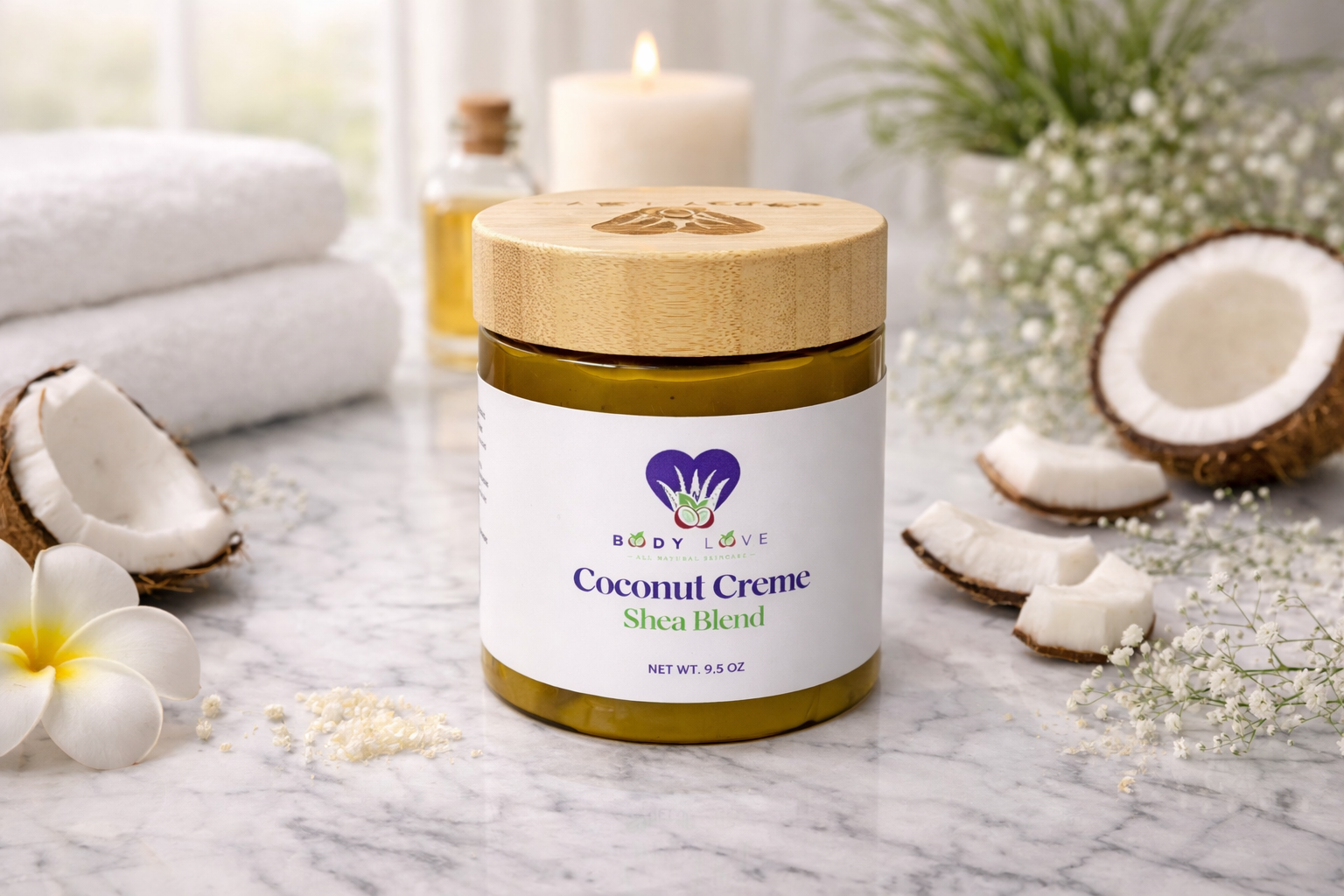 Coconut Creme Shea Blend (March-August) - Lotions - @body butter, @moisturizing, @shea butter