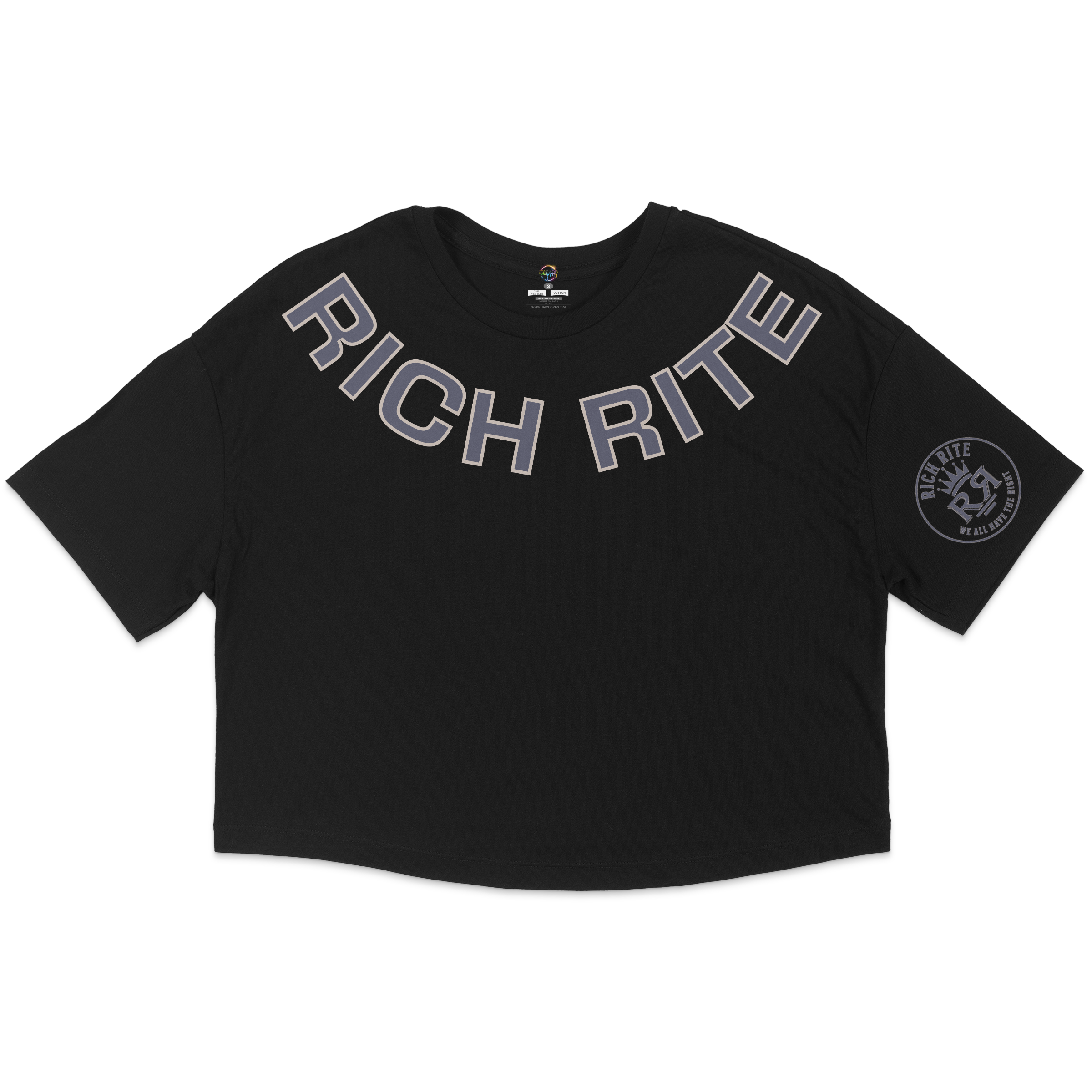 Rich Rite Jersey Cropped T-Shirt