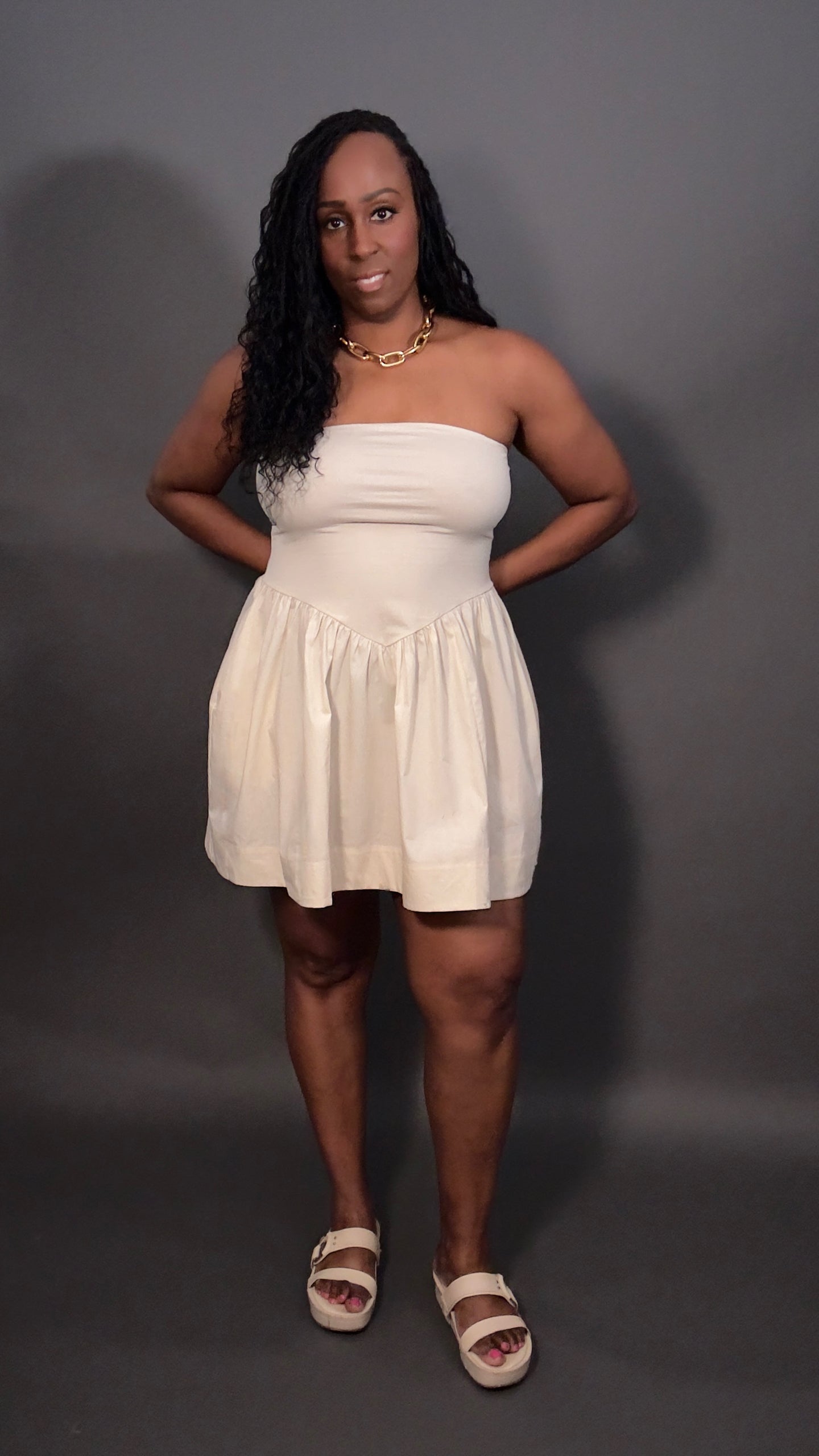 Tara Strapless Mini Dress