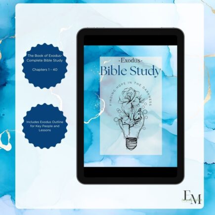 Exodus Complete Testament - Bible Study (Kindle Scribe, Goodnotes, & Printable PDF)