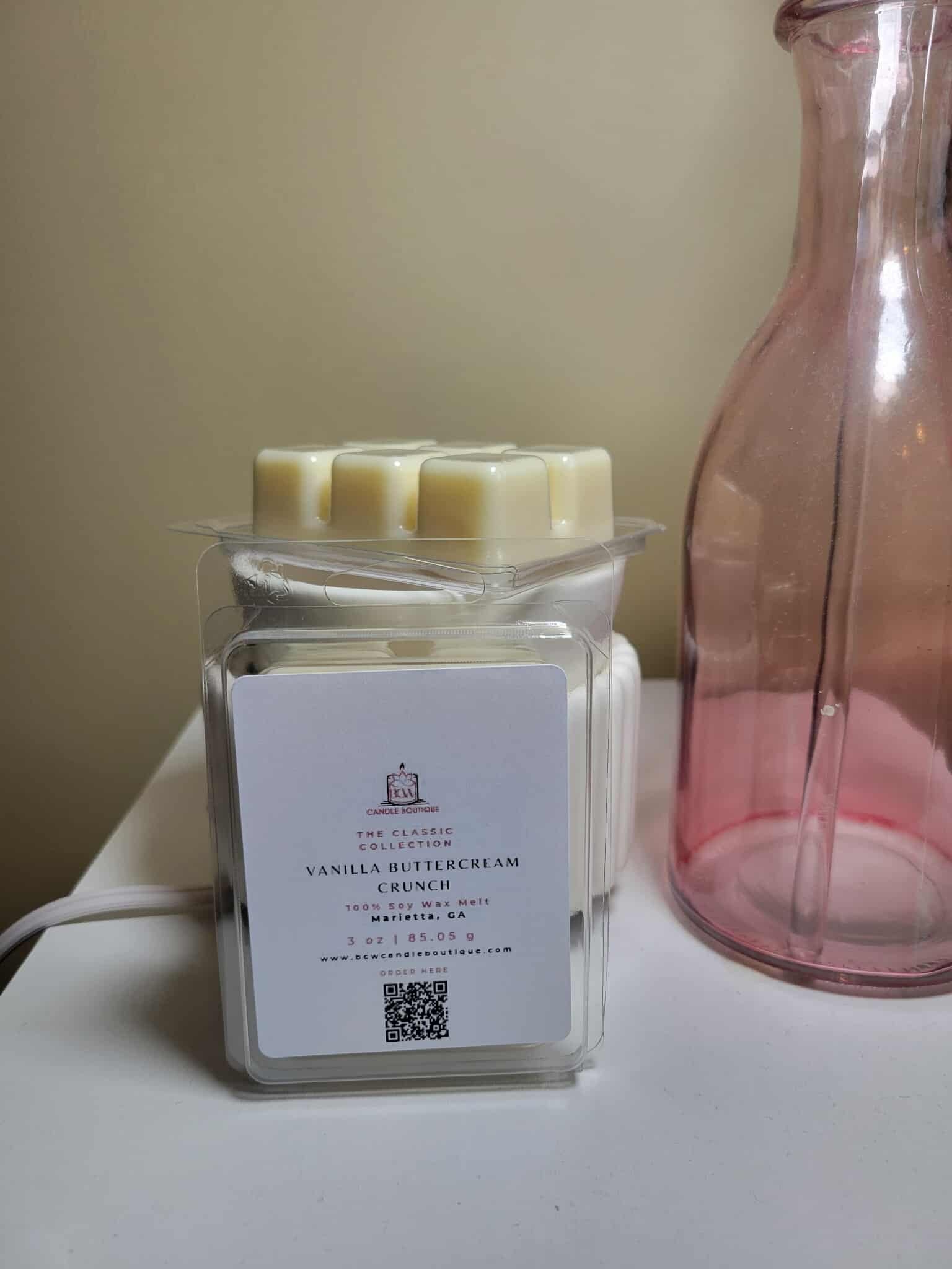 Natural Soy Wax Melts “Vanilla Buttercream Crunch” -3 oz. - (Uncategorized), Essentials, Candles