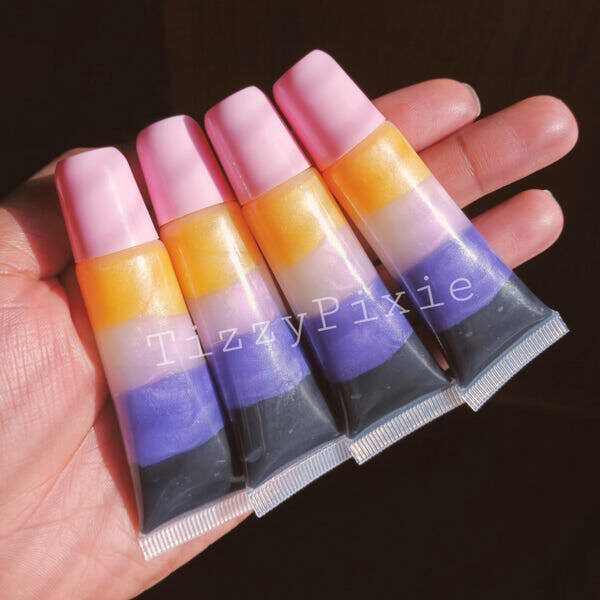 Nonbinary Lip Gloss - Tutti Frutty Flavor