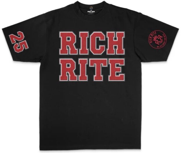 Rich Rite Block Lettering Max Heavyweight Unisex T-Shirt