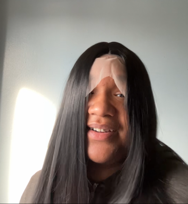 20” inch straight wig