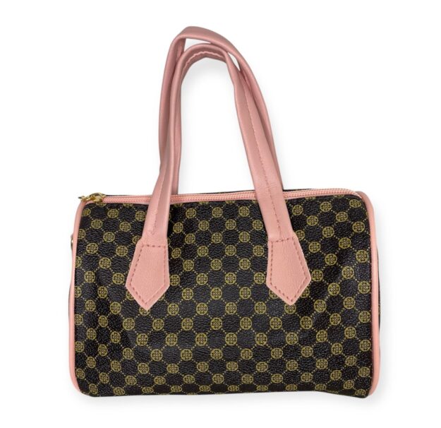 PATTERNED TOTE (Pink)