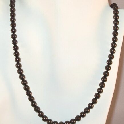 Necklace Swarovski Dark Brown Pearls Basement Bargain!