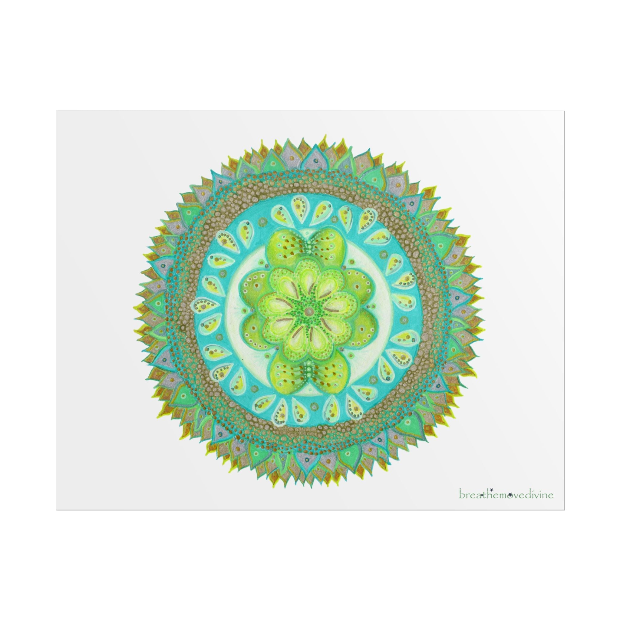 Heart Flame by breathemovedivine Vibrant Rolled Poster Print - Art, Prints