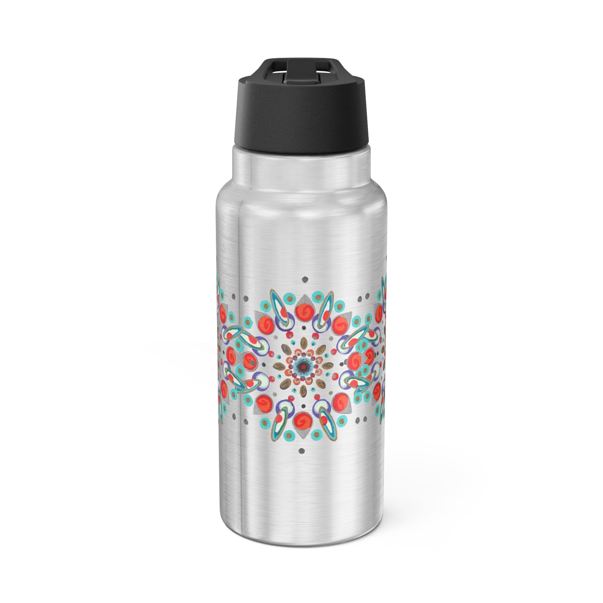 Inner Eye by breathemovedivine Colorful Gator Tumbler 32oz - Vibrant Insulated Drinkware for Adventure Lovers