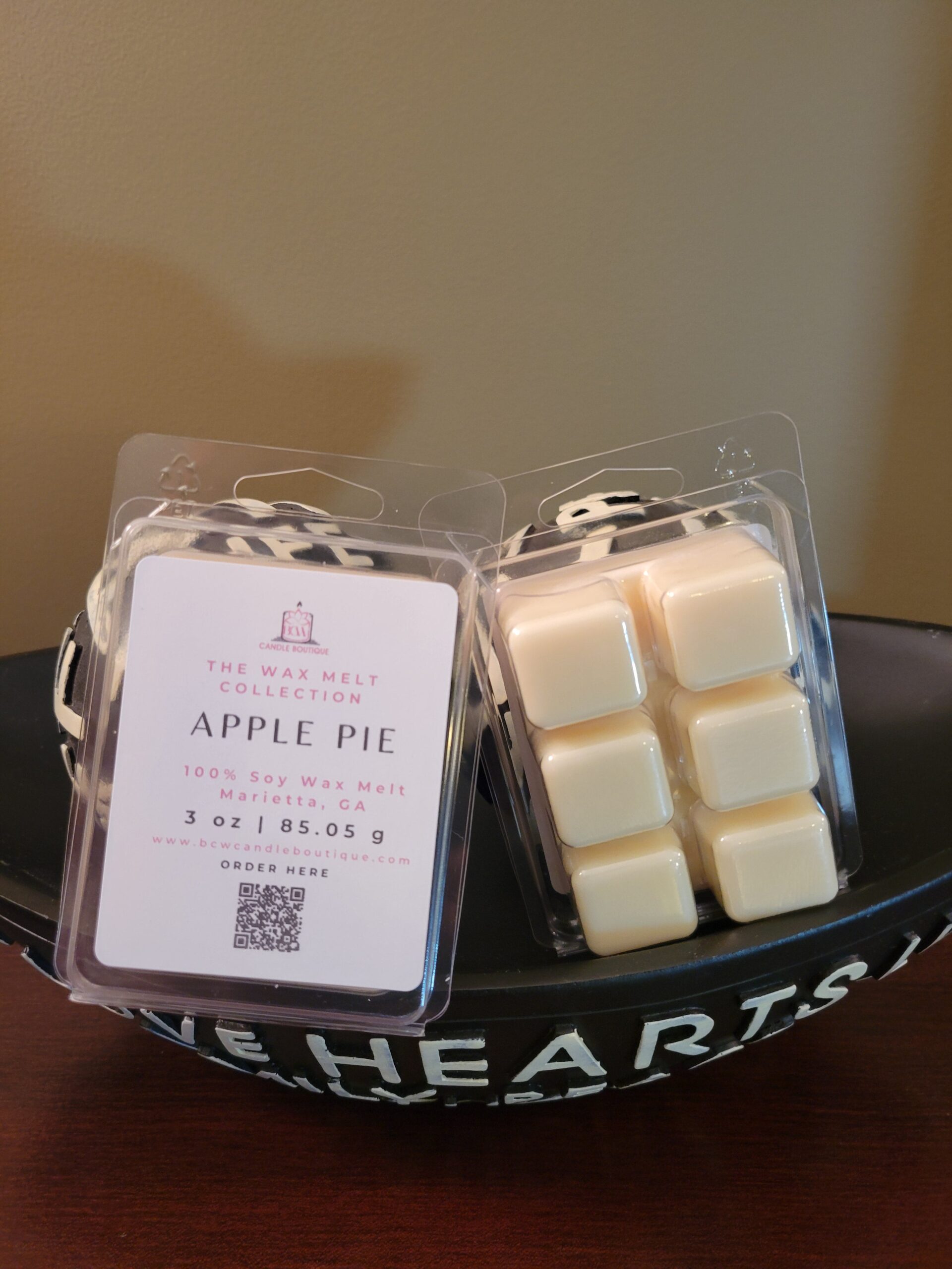 Natural Soy Wax Melts “Apple Pie” -3 oz. - (Uncategorized), Essentials, Candles