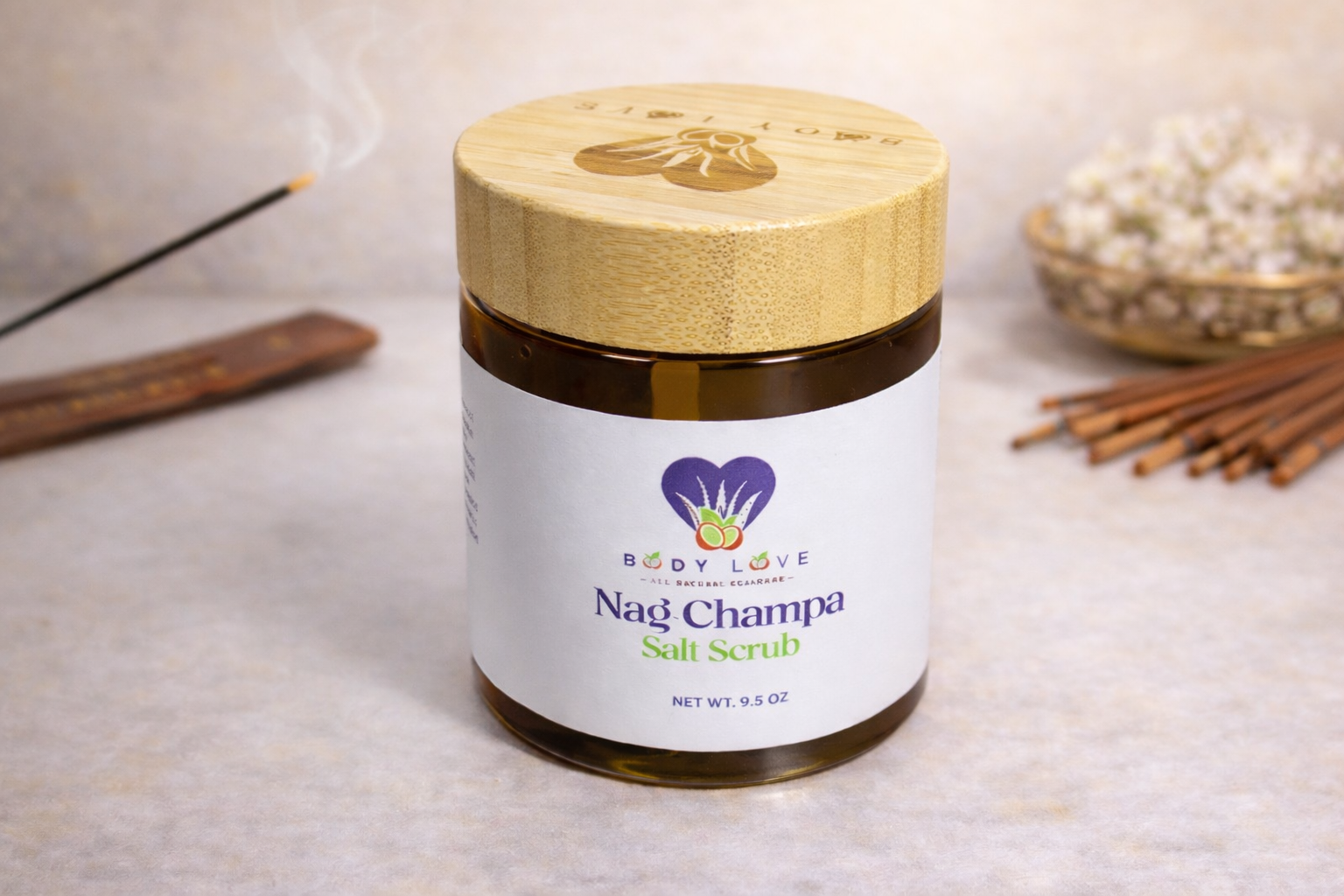 Nag Champa Salt Scrub