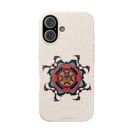 Scry by breathemovedivine Eco-Friendly Case for iPhone with Mandala Design
