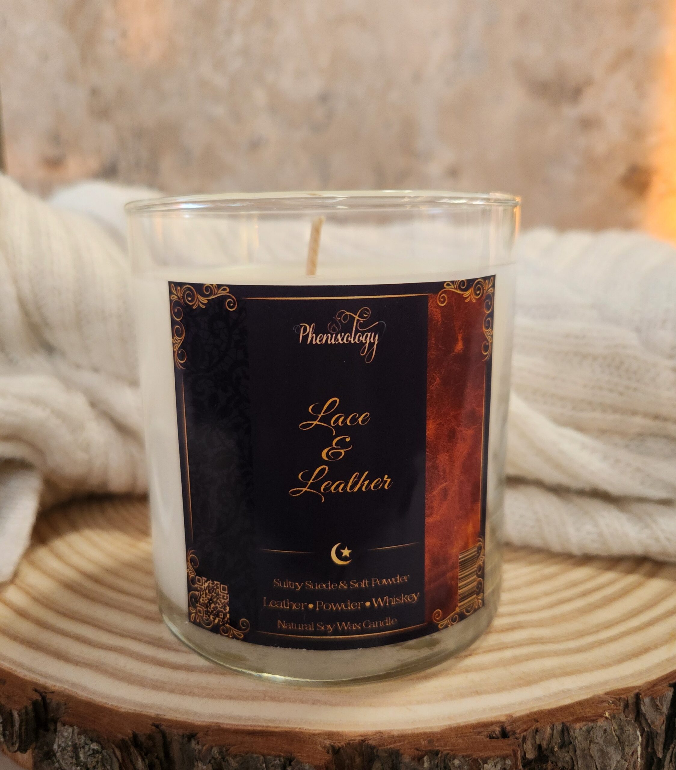 Lace & Leather Soy Candle - Essentials, Candles