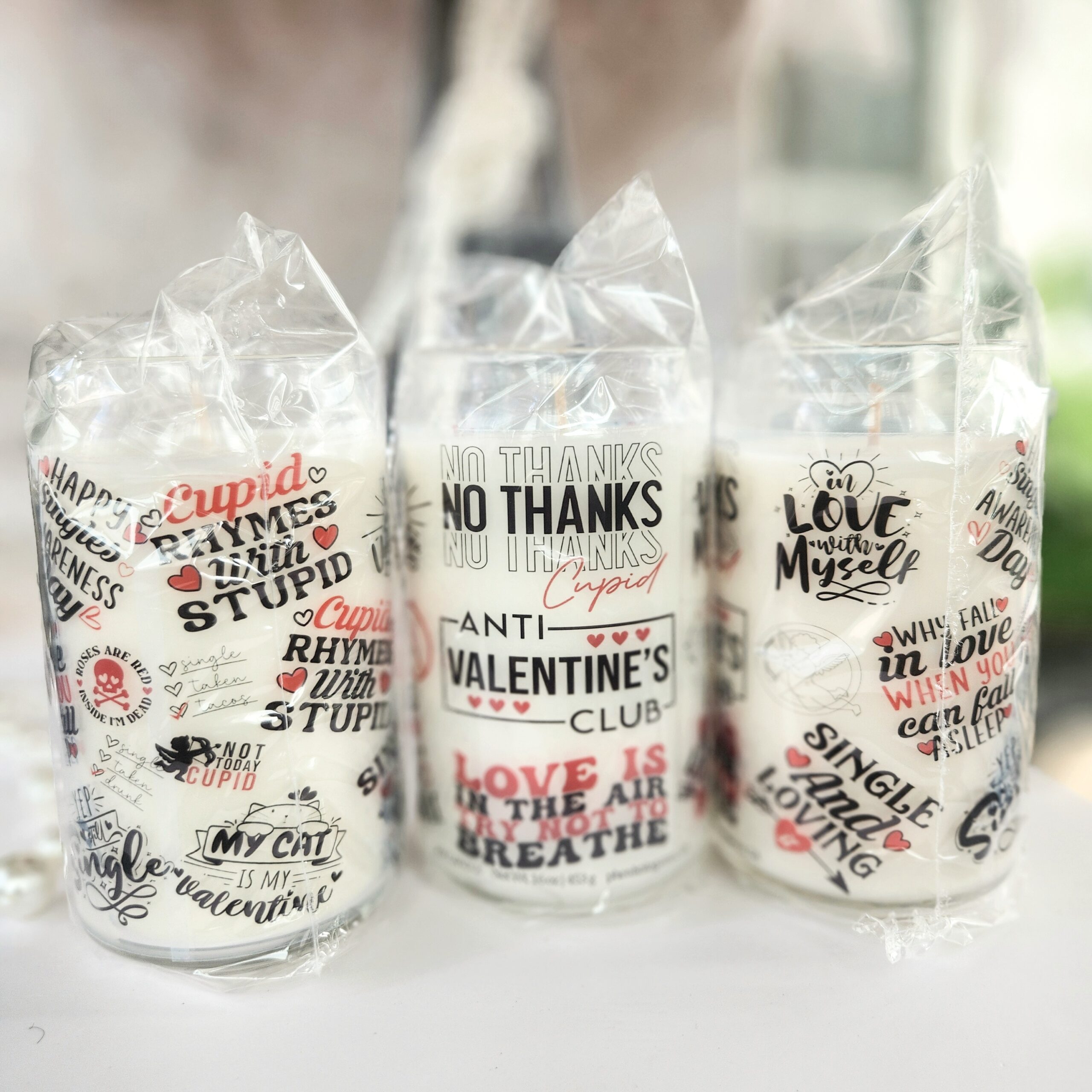 Anti Valentine's Club Soy Candle