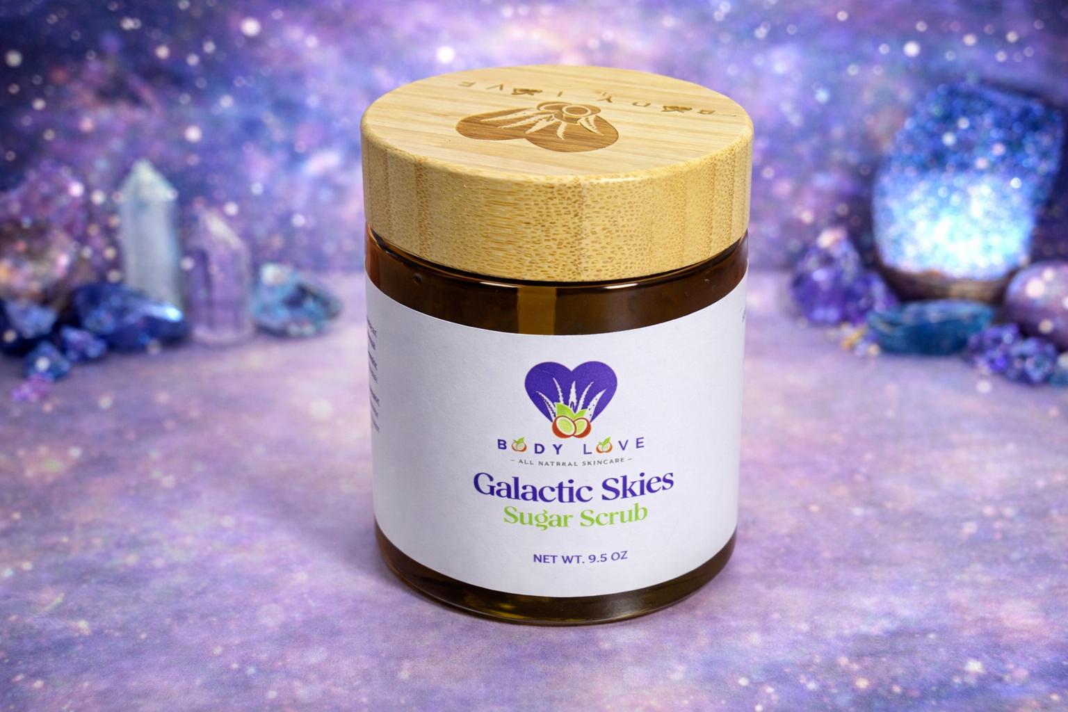 Galactic Skies Sugar Scrub - Beauty, Skincare, Body Wash