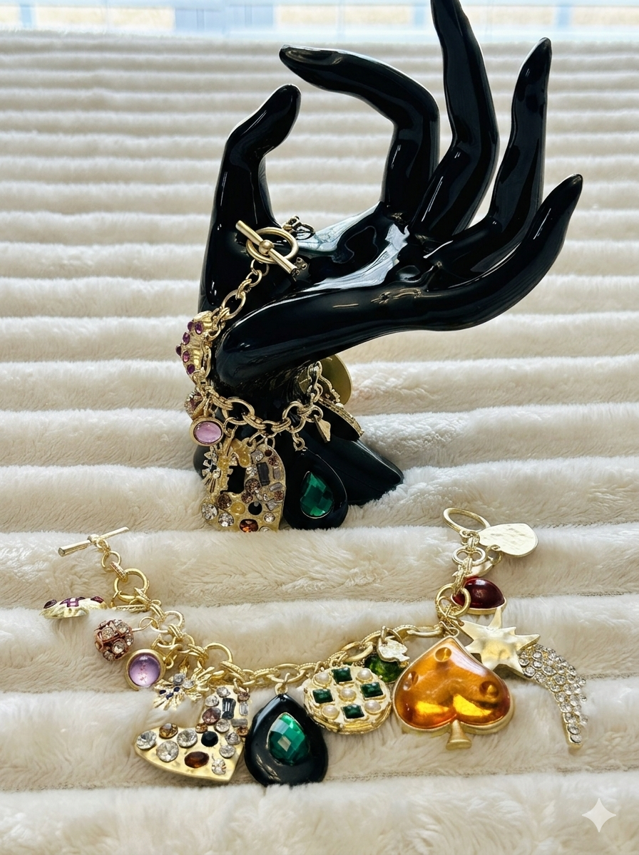 Restock Alert !! Multi Color Assorted Charm Bracelet - Bracelets - #CharmBracelet