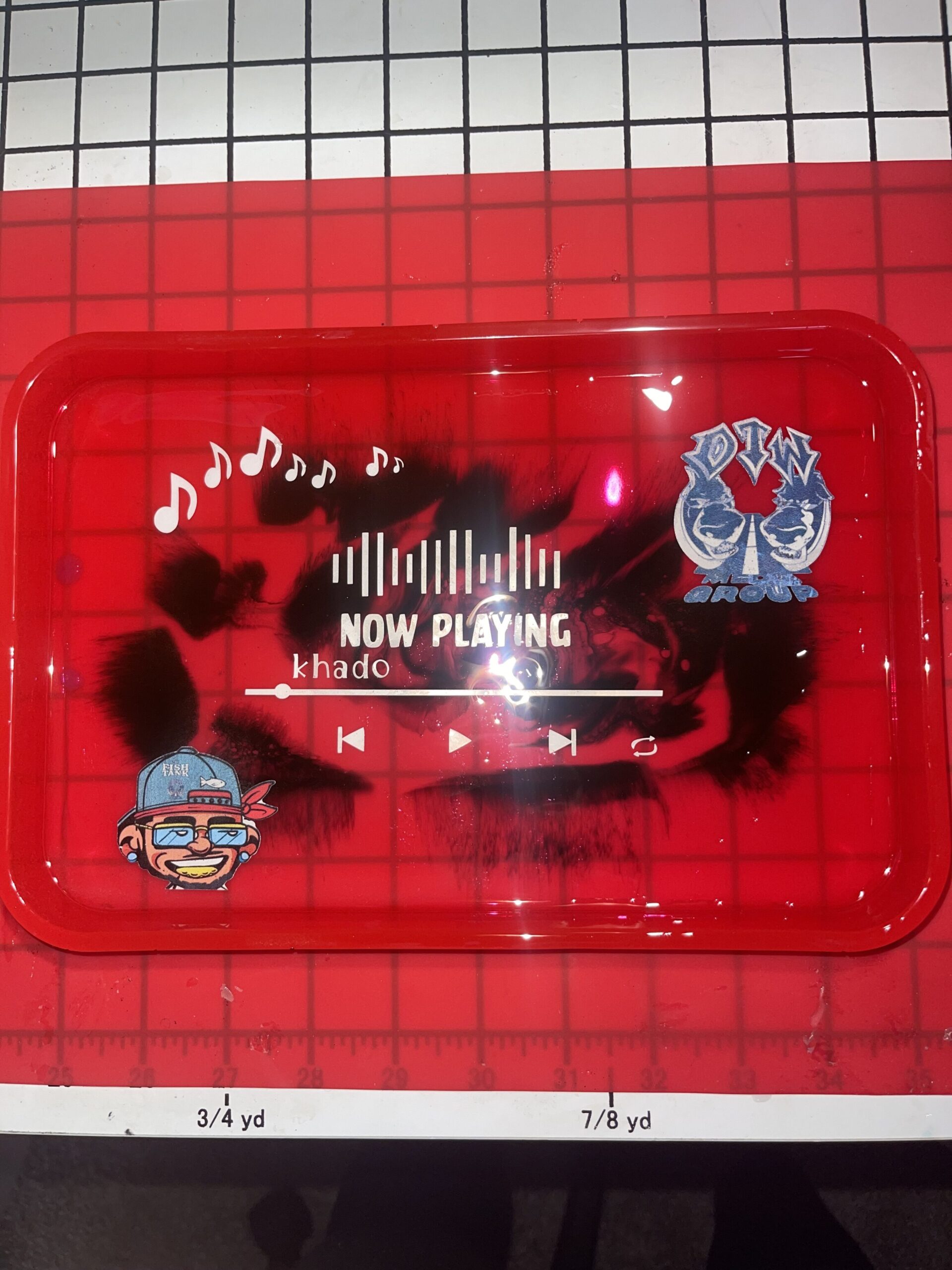 Custom Rolling Tray