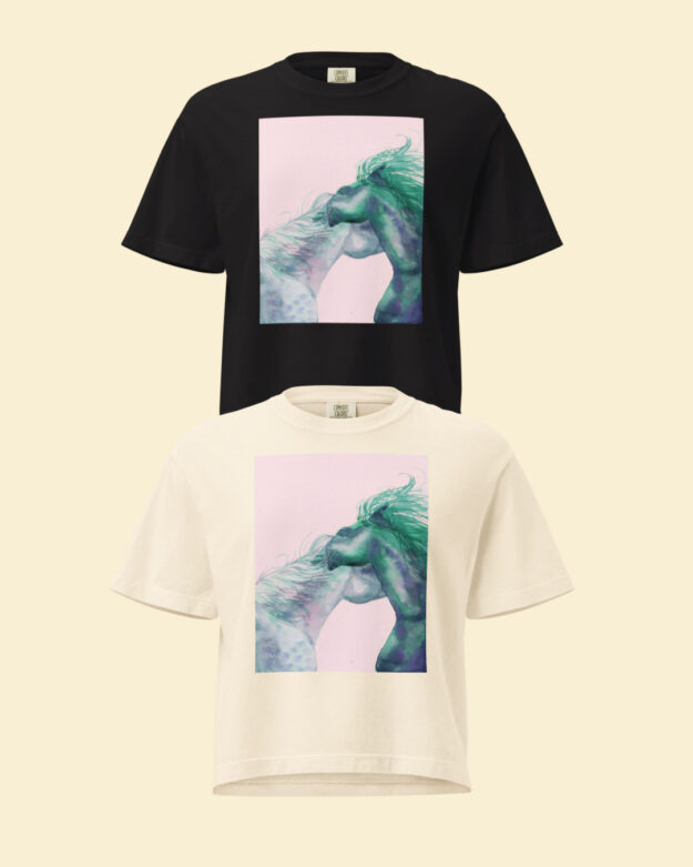 Pthalo Horses Tee