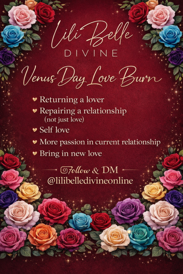 Venus Day Love Burn (every friday)