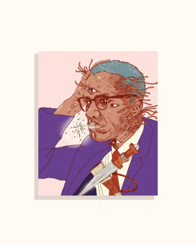 Malcolm X Art Print