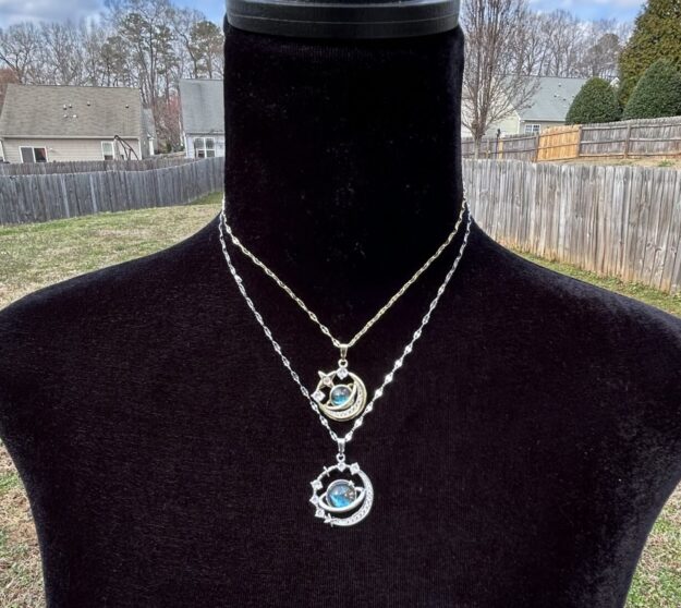 Stainless Steel Cosmic Orbit Pendant