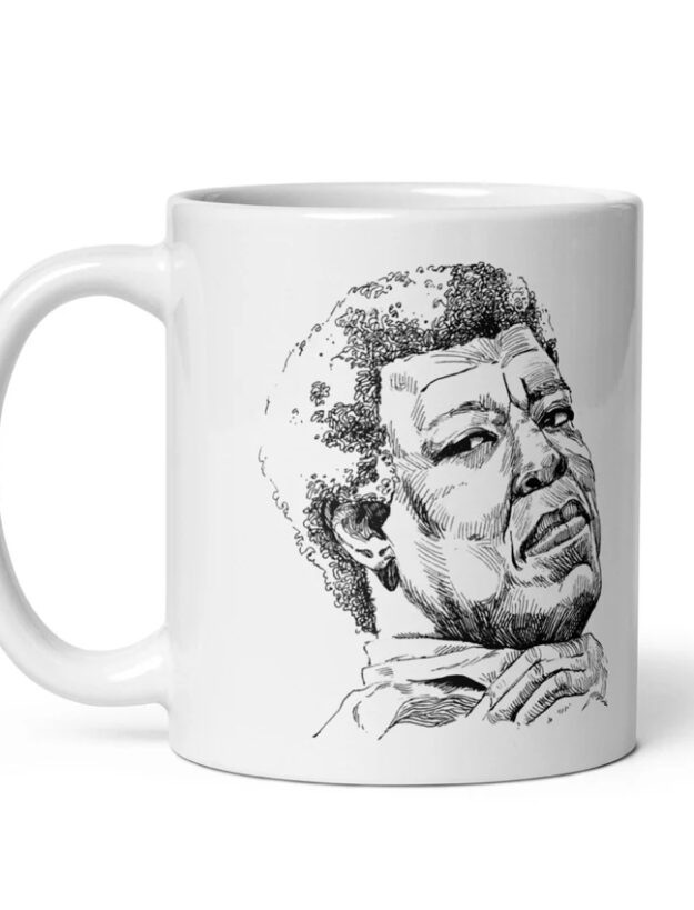 Octavia Butler Mug - Essentials, Cups/Glasses - bri ladwig illustration, hand drawn