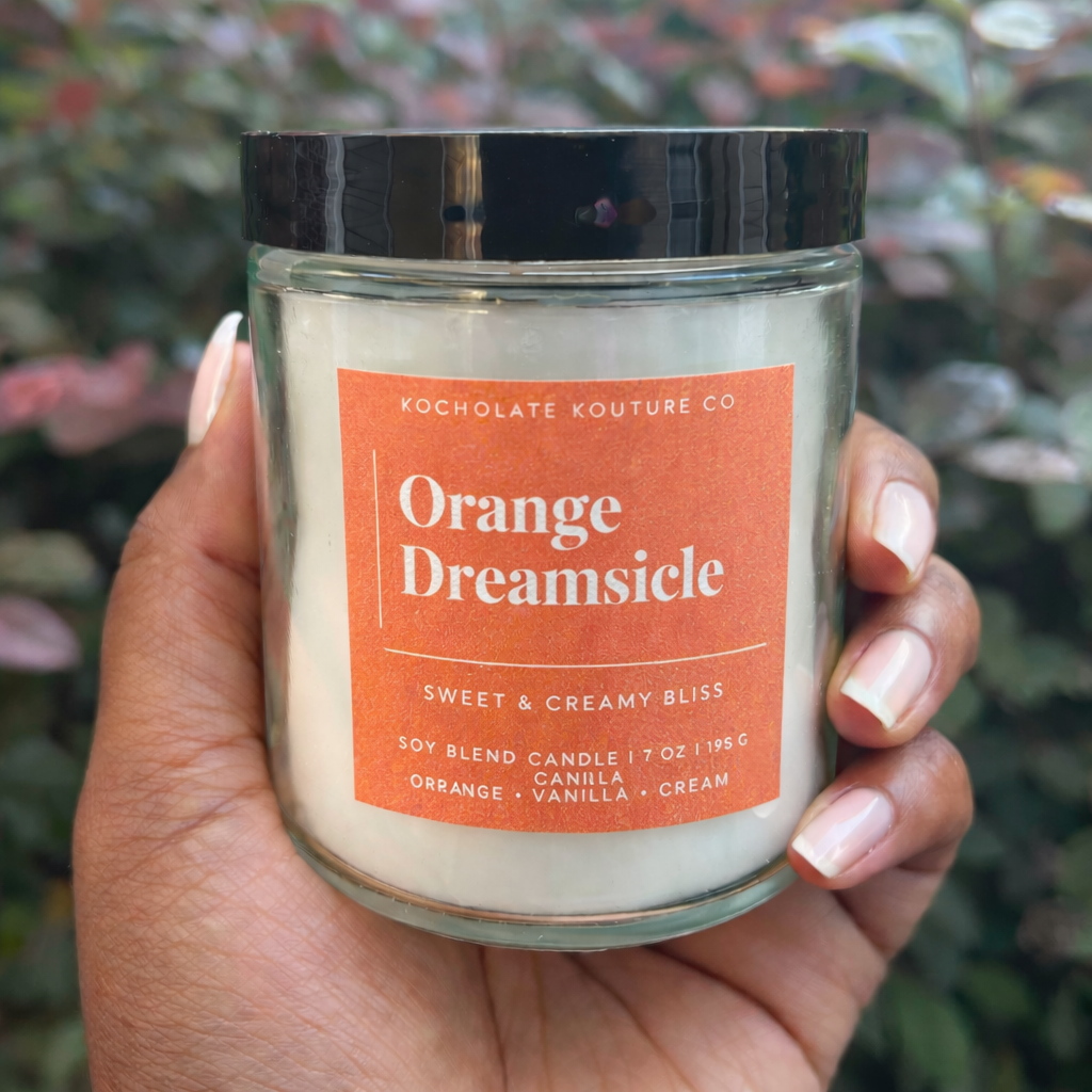 Orange Dreamsicle Candle – Citrus Vanilla Soy Candle - Essentials, Candles