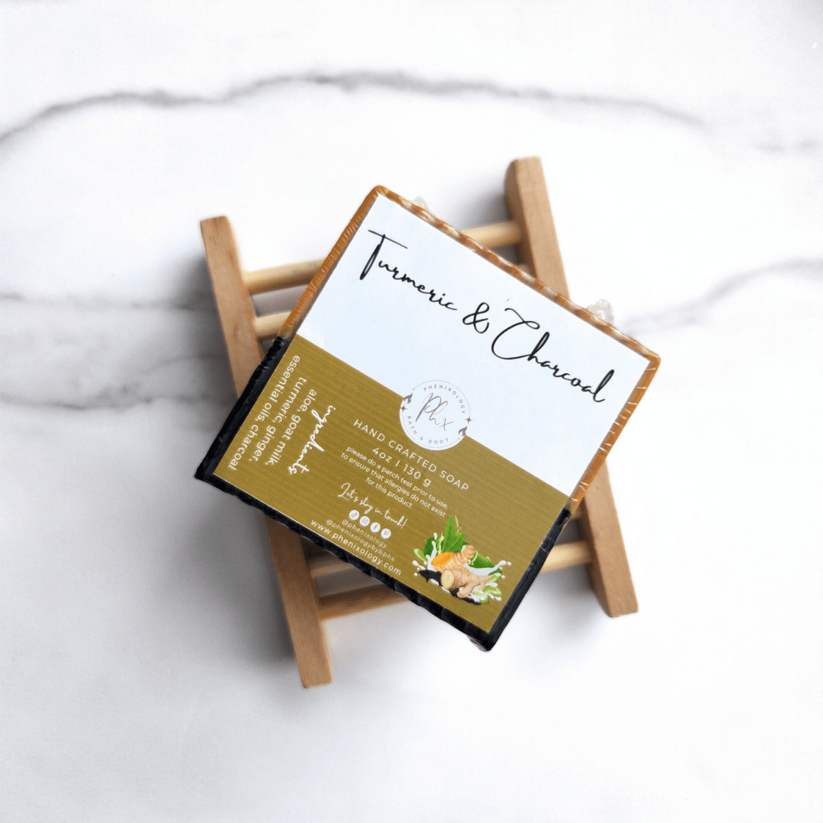 Turmeric & Charcoal Cleansing Bar