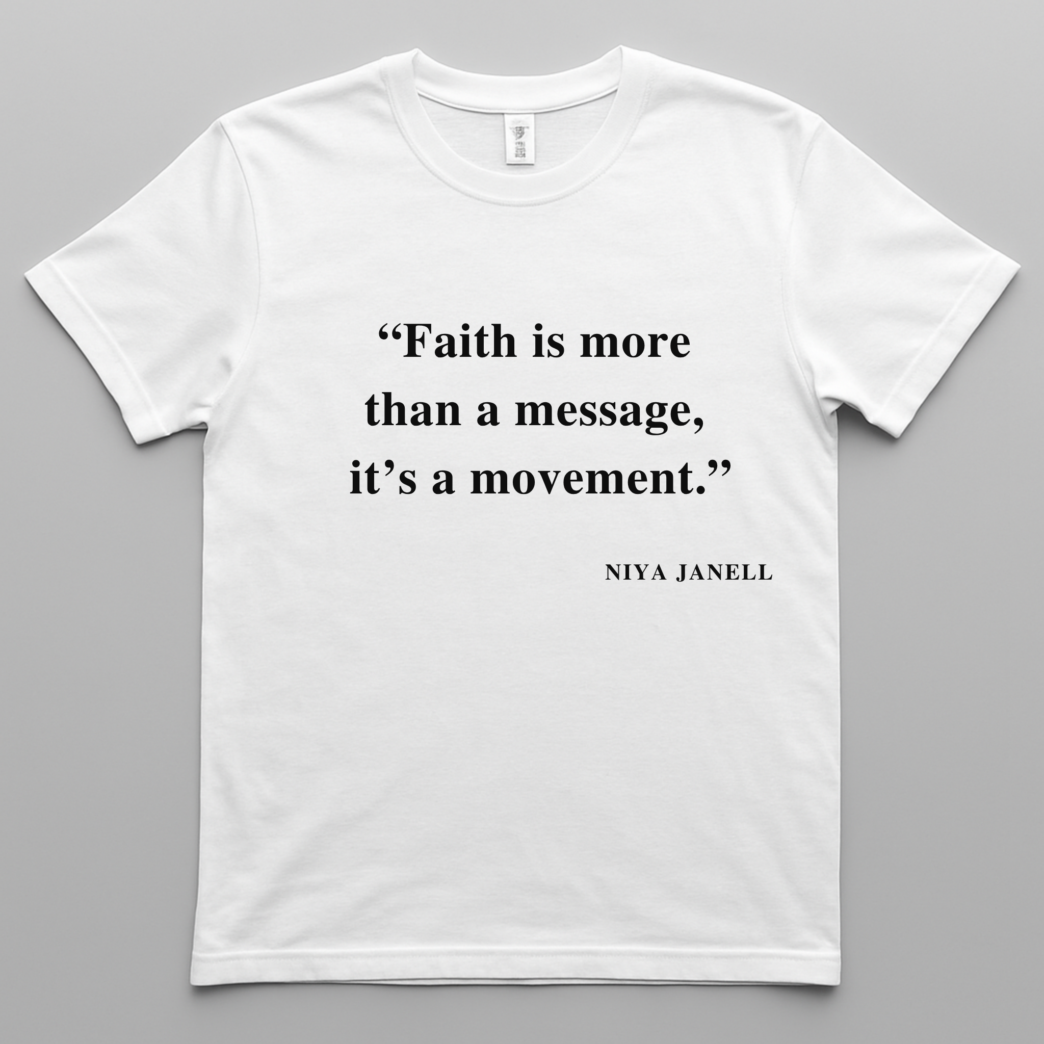 YOUR WORDS, YOUR TEE
