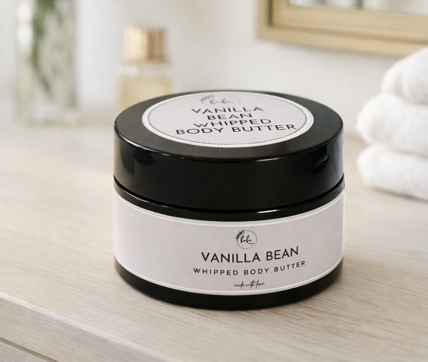 Vanilla Bean Whipped Shea Butter 100g