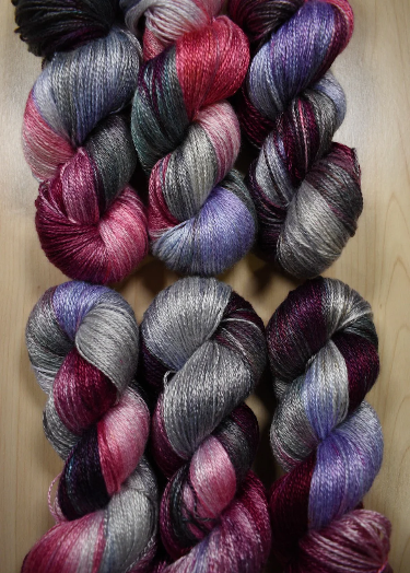 Purple Finch - Bamboo Sock