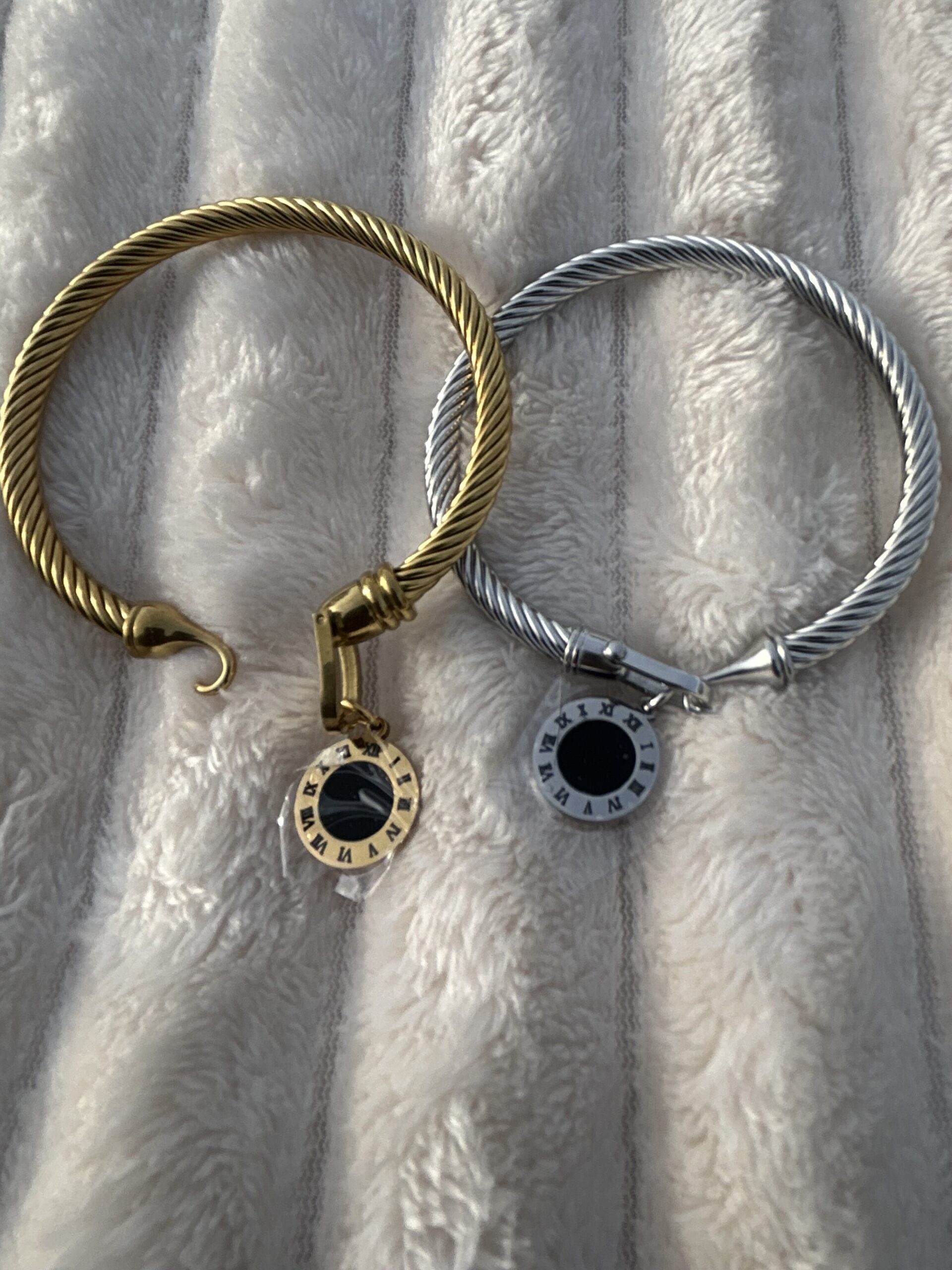 316L Stainless Steel Wire Rope Bracelets
