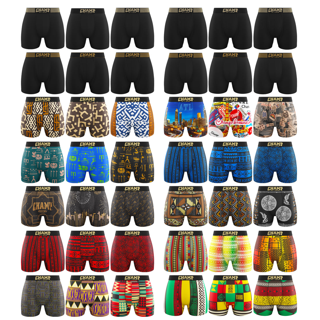 All Mediums (32-34) Boxer Briefs