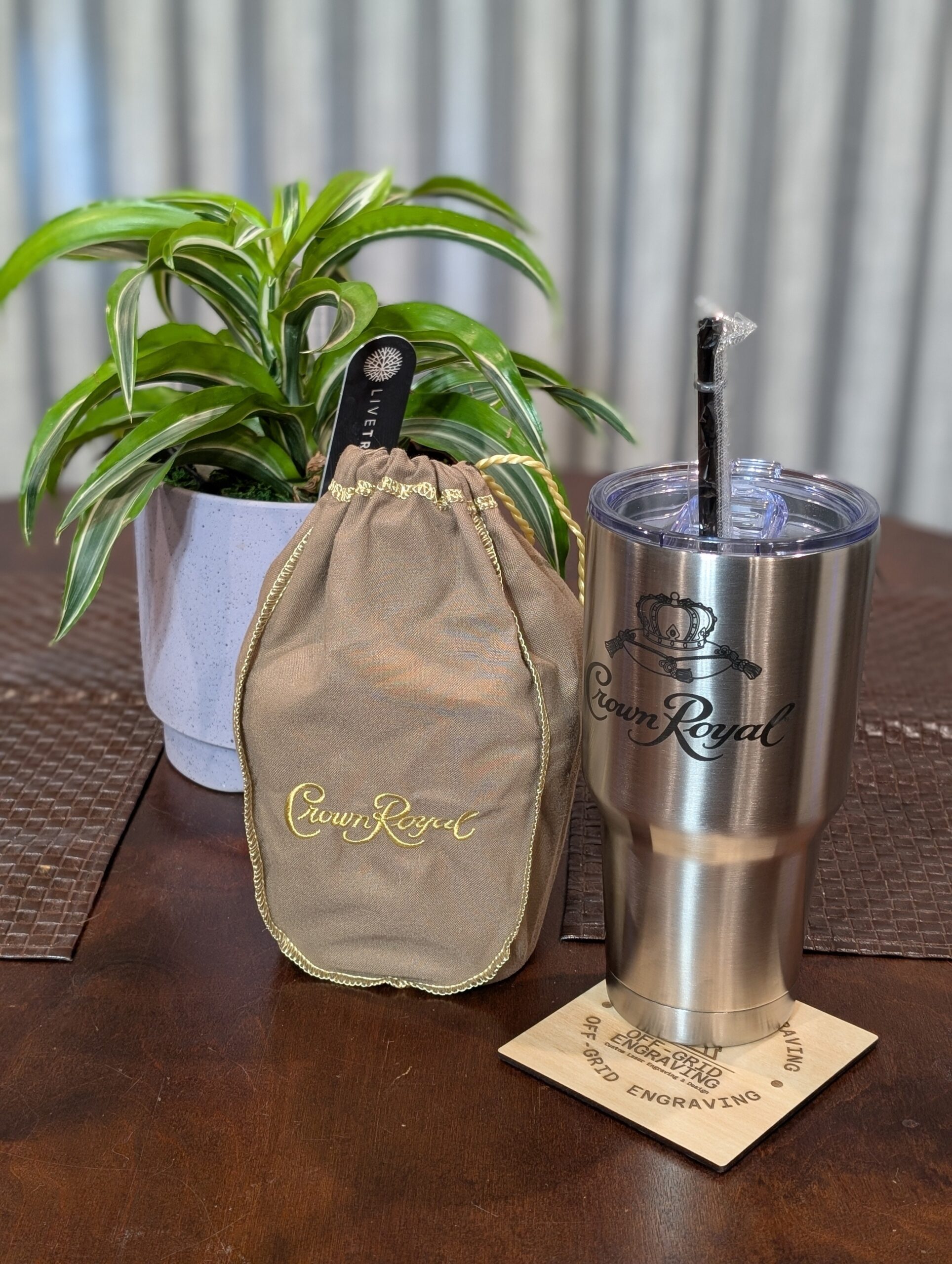 30oz Crown Royal Tumbler