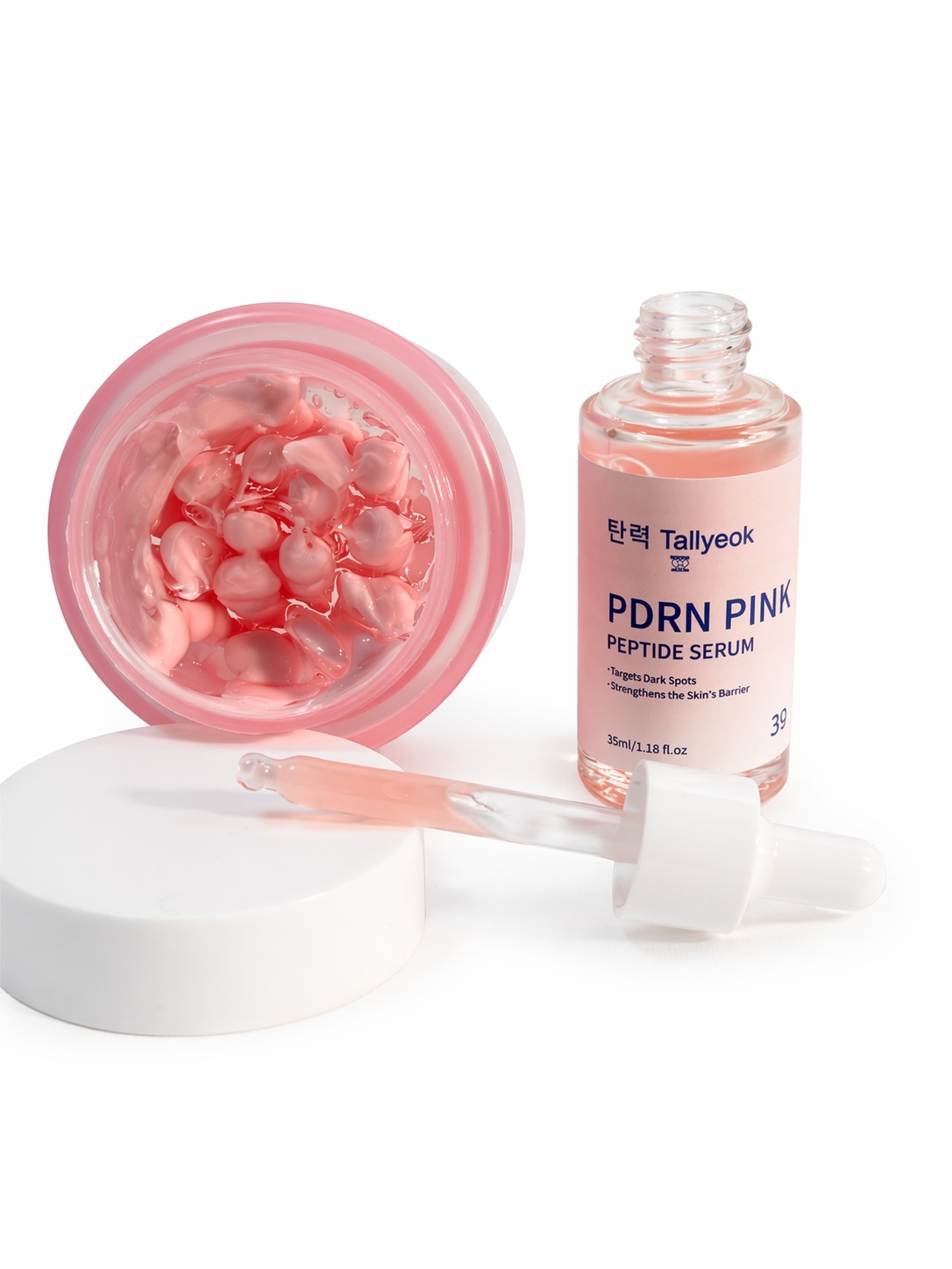 PDRN Pink Collagen Capsule Cream and PDRN Pink Peptide Serum