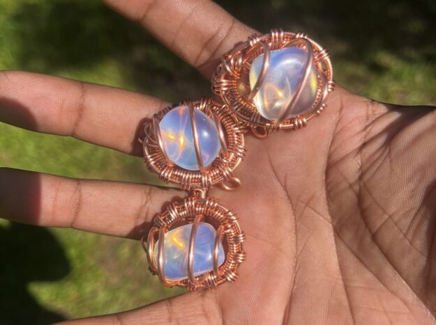 Copper Opalite Ring/Adjustable