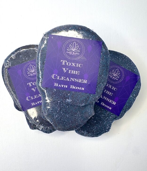 “Toxic Vibe Cleanser” Bath Bomb