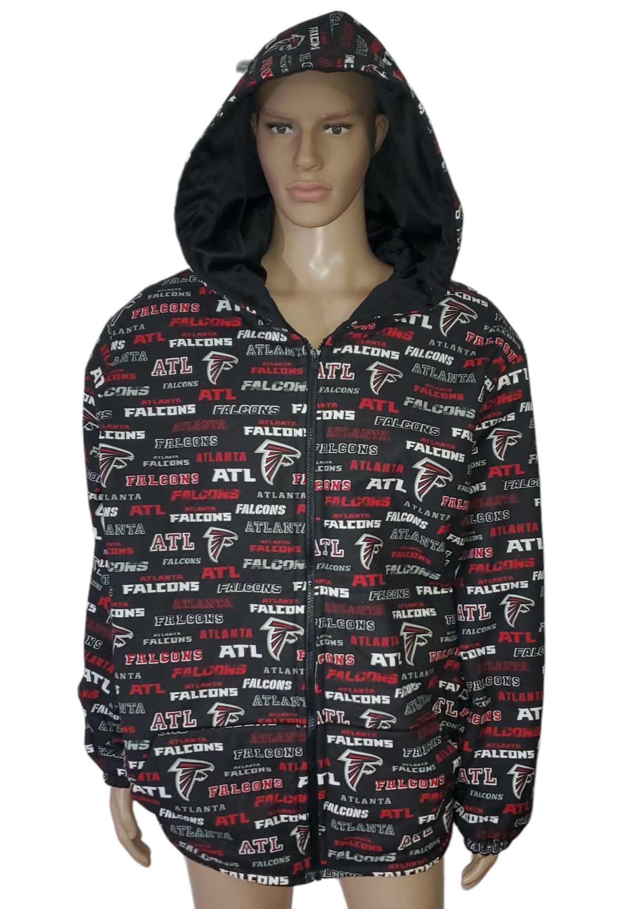 1 of 1 Atlanta Falcons Hoodie - Fashion, Handmade / Crochet / Knitting, Clothes, Hoodies
