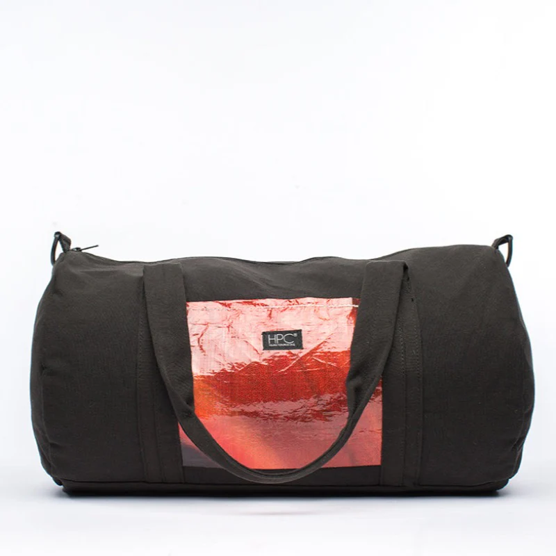 Earth Bag Lite, Black (Upcycled Billboard Bags) - Gym Bags - Travel Bags, Fashion - gym bag