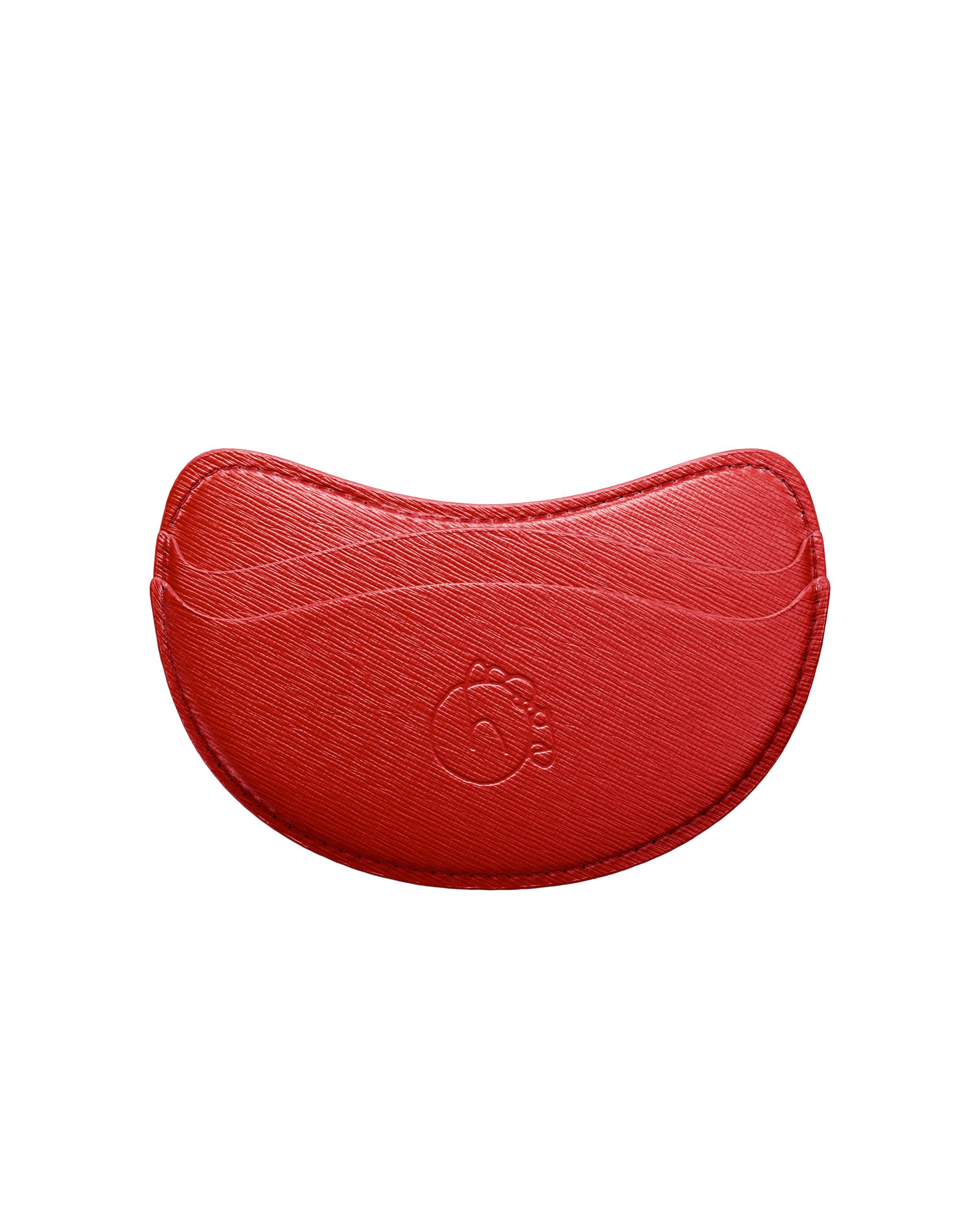 Red Ova Card Holder