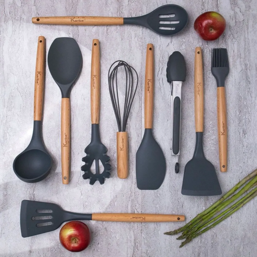 Karibe™ Utensil Set - (Uncategorized) - cookware, kitchenware, spatula, utensils