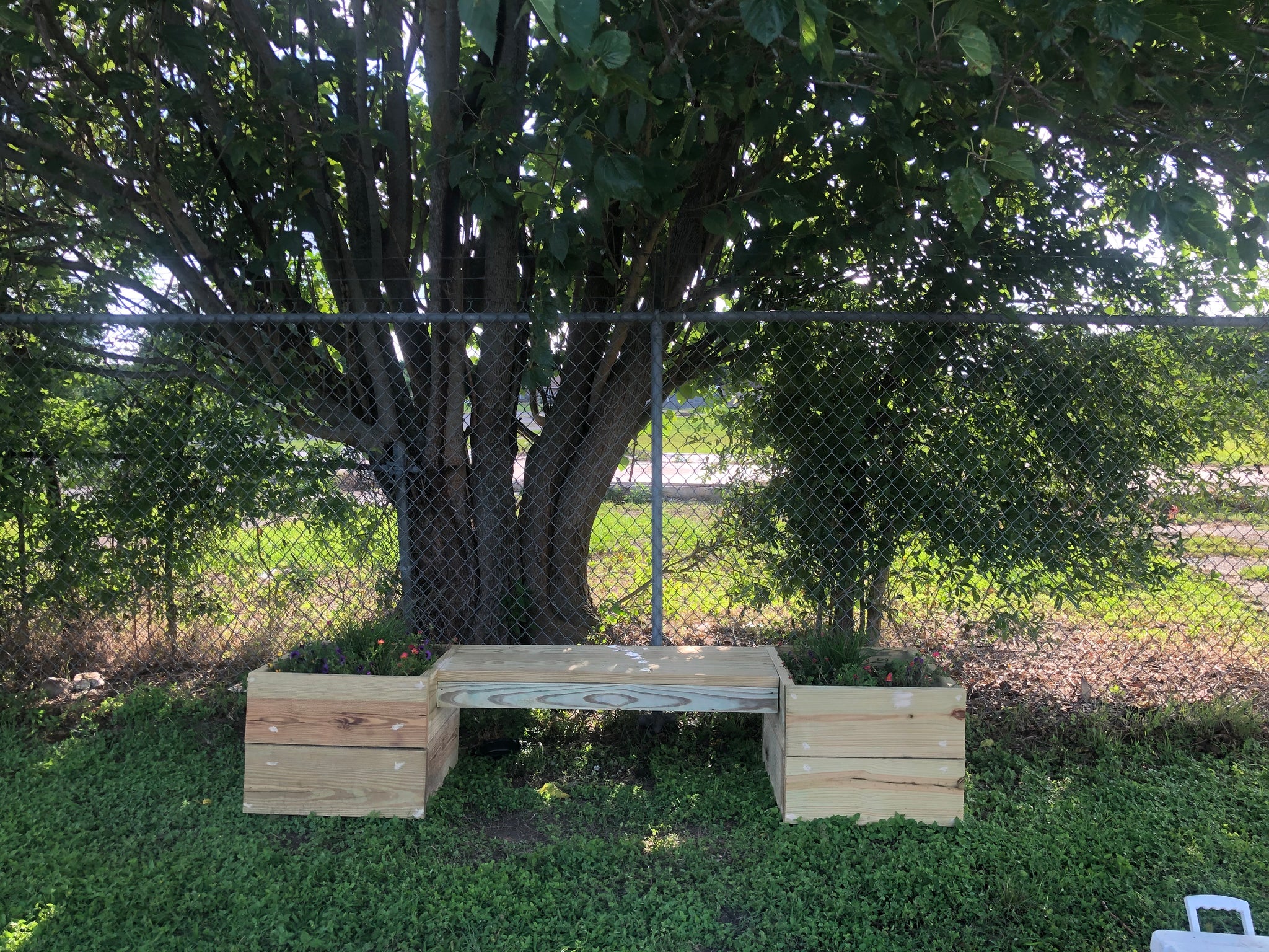 Planter bench
