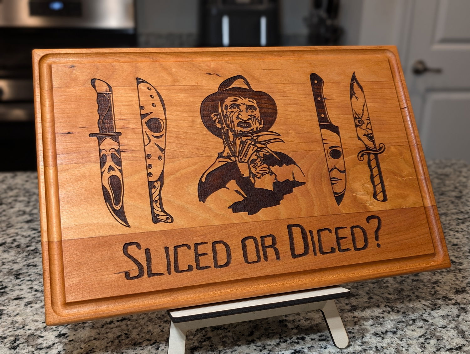 Freddy Sliced or Diced Cutting Board